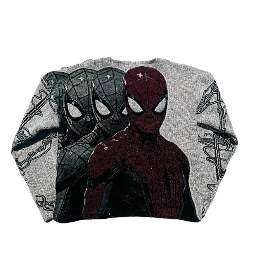 Spiderman Tapestry Crewneck