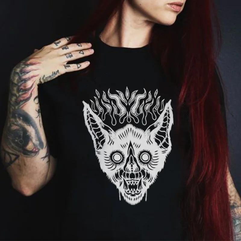 Death Season Printed Women's T-shirt -  