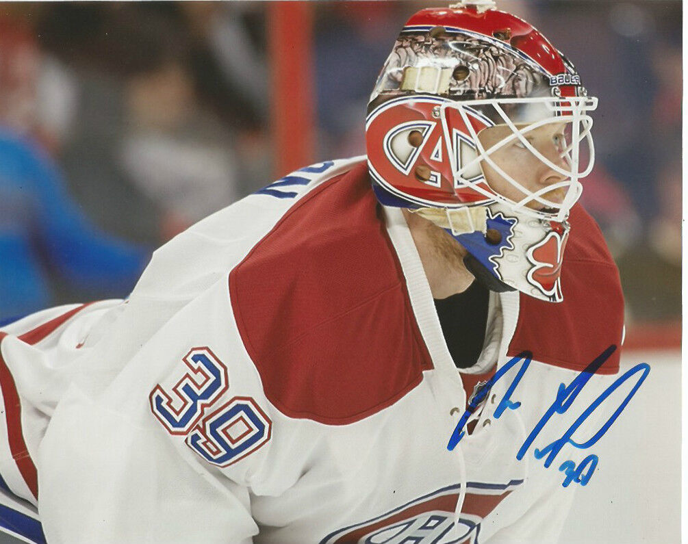 Montreal Canadiens Mike Condon Signed Autographed 8x10 NHL Photo Poster painting COA