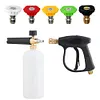 High Pressure Washer 1/4 Quick Release Snow Foam Lance Adjustable Foam Generator