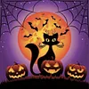 4pcs Diamond Painting -DIY Round Drill Halloween