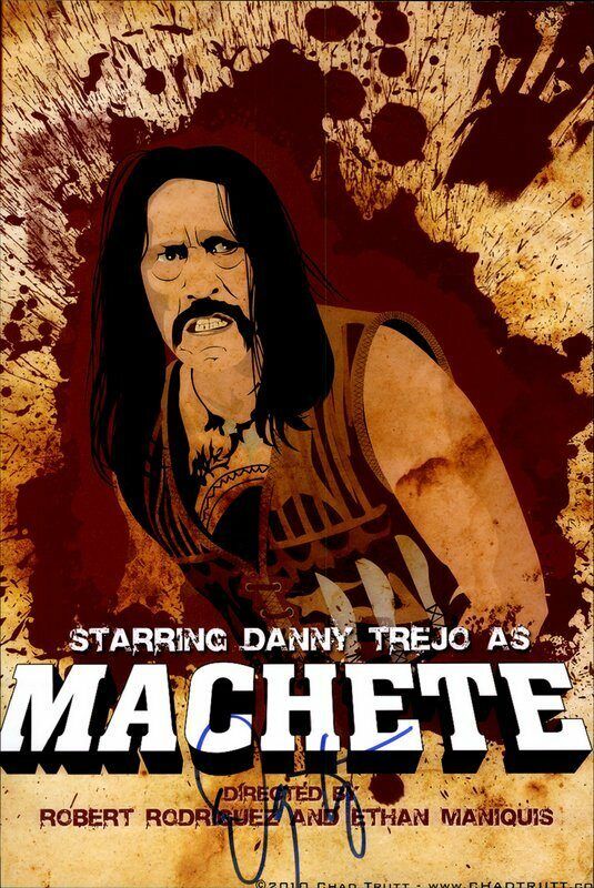 Danny Trejo authentic signed celebrity 10x15 Photo Poster painting W/Cert Autographed Y12