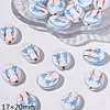 Sky Blue Ocean Serie Ceramic Beads DIY Jewelry Accessories