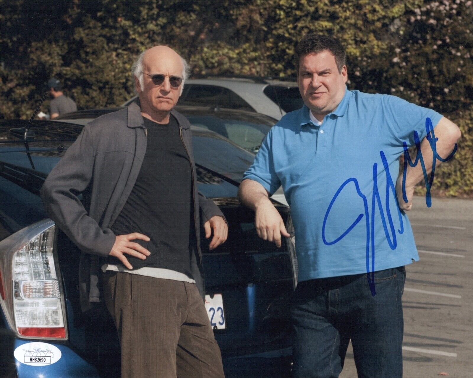 JEFF GARLIN Signed CURB YOUR ENTHUSIASM 8x10 Photo Poster painting Autograph JSA COA Cert