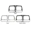 1 Pair Headlight Frame 5EM72SW1 Headlamp Bezel Cover for Jeep Cherokee 1998-2002