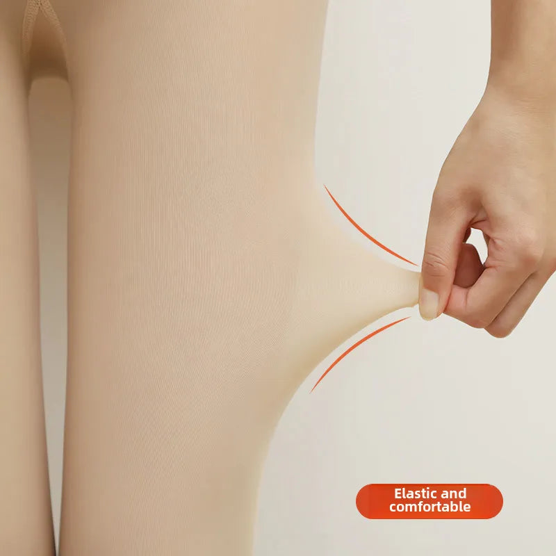 Women’s Hip Hip-lifting Steel Stockings Spring And Summer Thin Light Leg Artifact Horse Oil Socks Anti-hook Silk Pantyhose Base Socks