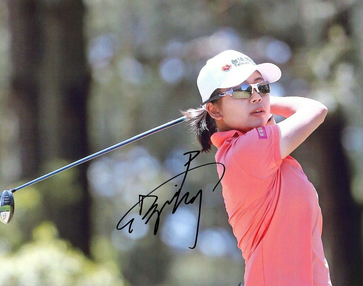 Wei-Ling Hsu LPGA signed autograph 8x10 golf Photo Poster painting Taiwan b