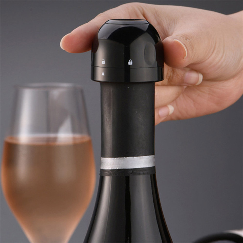 

Vacuum Red Wine Bottle Cap Beer Beverage Stopper Silicone Stopper Sealer, 501 Original