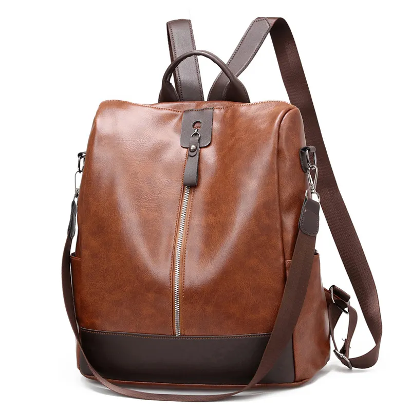 Fashion Simple Commuter Bag Large Capacity Shoulder Travel Backpack