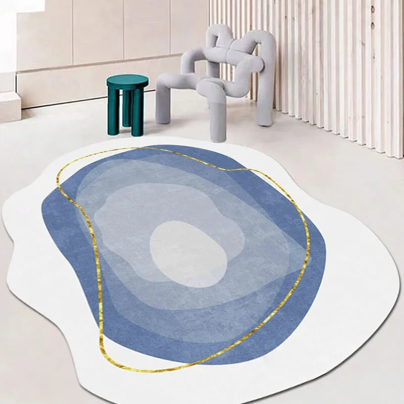 Irregular Rugs for Living Room / Bedroom