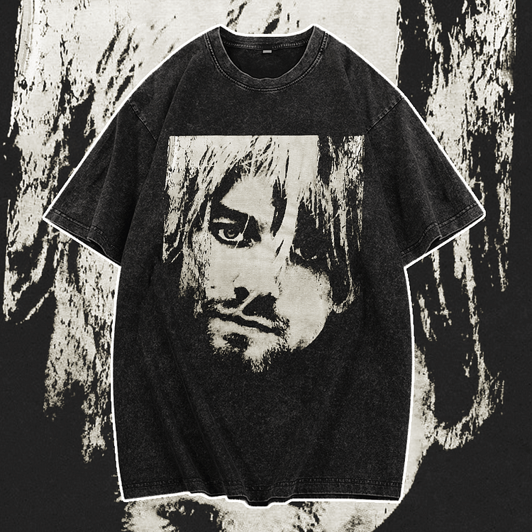 Davidhawaii100% Cotton Casual Eye-catching retro abstract athlete head portrait street T-shirt - 100% Cotton