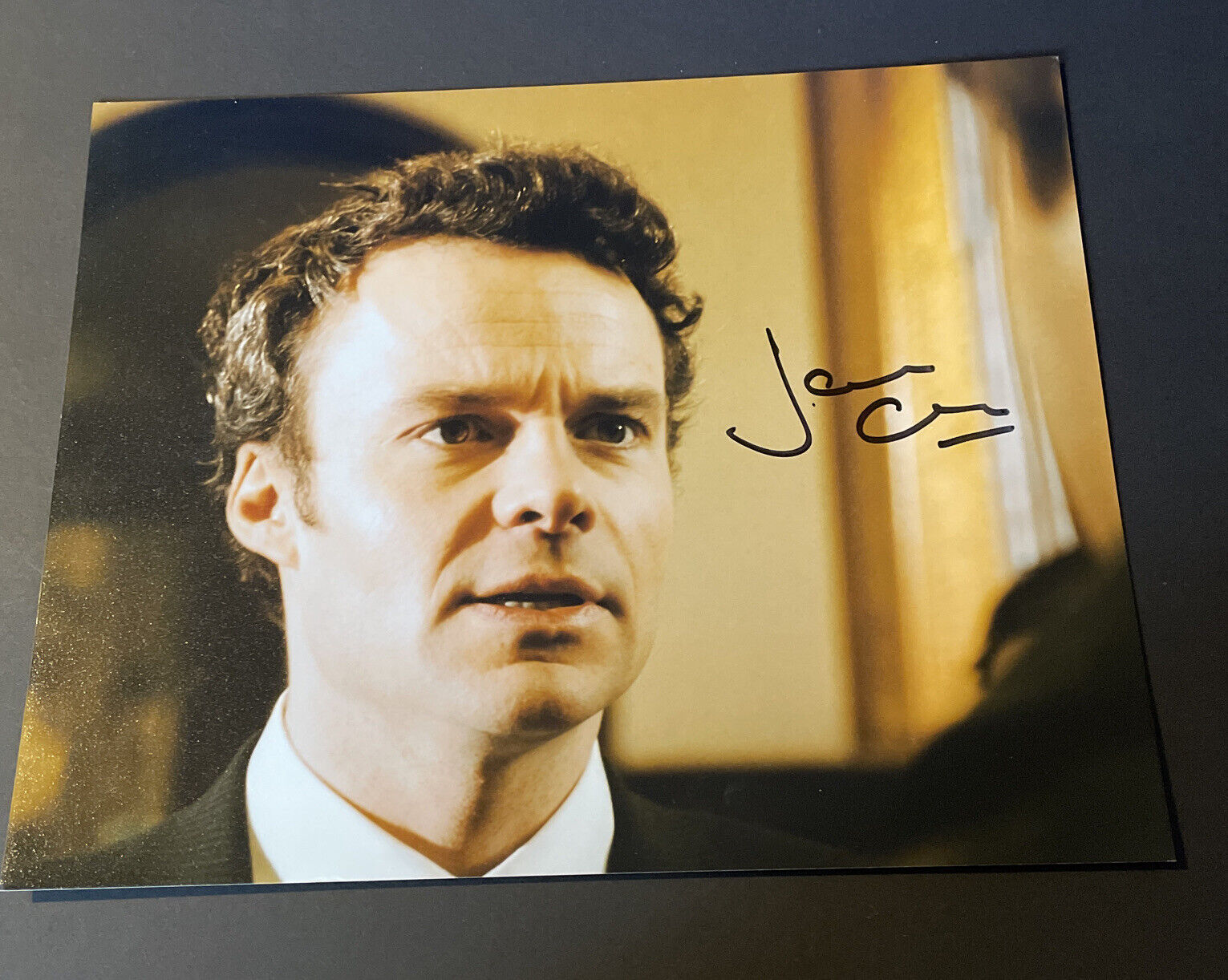 JAMIE GLOVER WATERLOO ROAD NEW TRICKS 10x8 Photo Poster painting SIGNED Actor TV Film