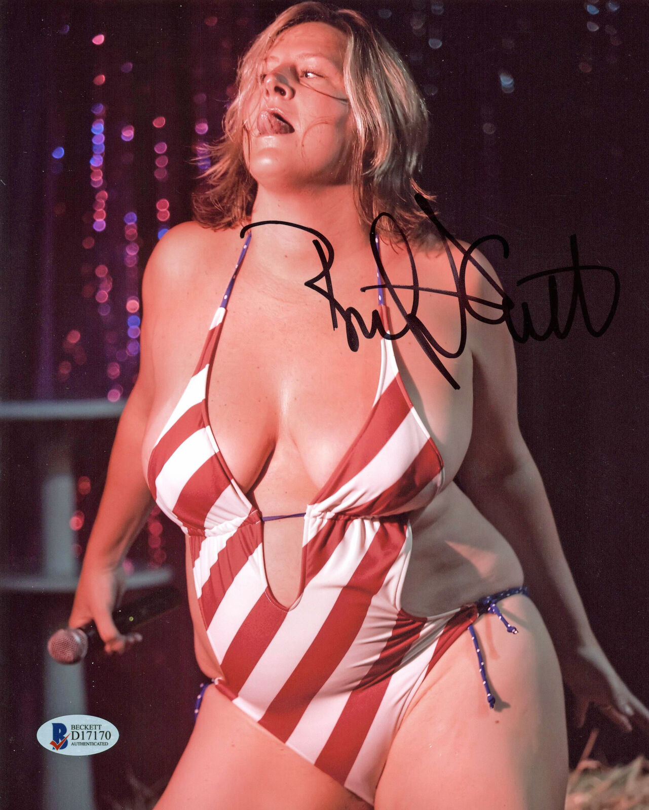 Bridget Everett Comedian Authentic Signed 8x10 Photo Poster painting Autographed BAS #D17170