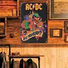 AC/DC - Panneaux en &eacute;tain m&eacute;tallique(20*30cm/30*40cm) - Musique
