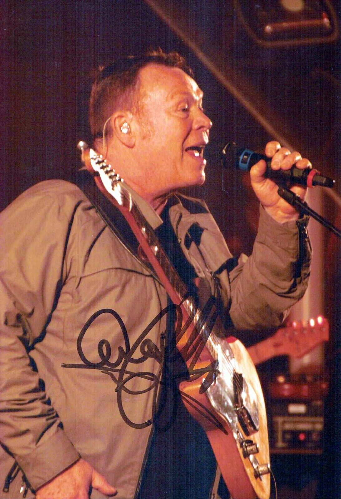 Ali CAMPBELL Signed UB40 12x8 Photo Poster painting 4 AFTAL Autograph COA Reggae Band