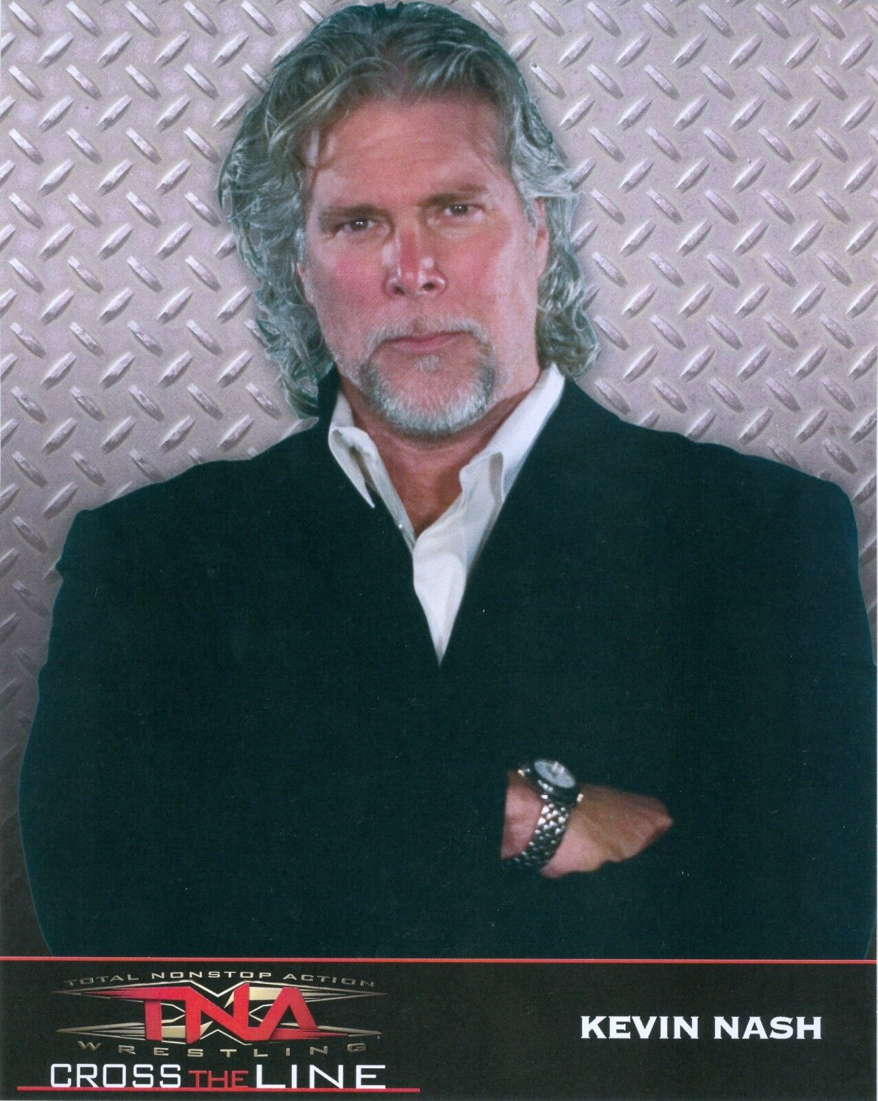 KEVIN NASH TNA AUTHENTIC 8X10 PROMO Photo Poster painting #2