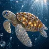 Crystal Animals Full DIY 5D Round Drill Diamond Painting Kits for Adults/Beginners Gift Idea Home Decor Diamond Dots Paintings Picture Arts Craft 40x40cm