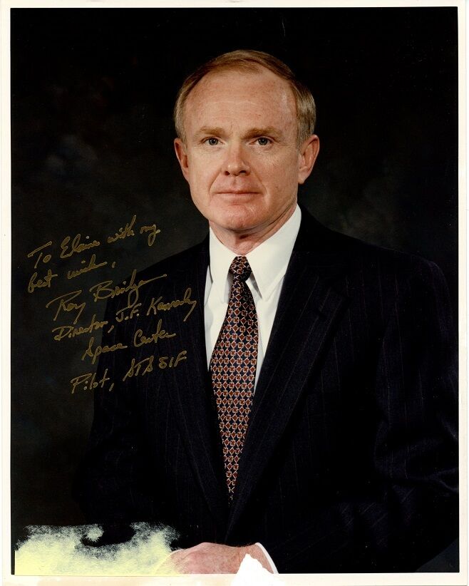 NASA Director ROY D. BRIDGES, JR. Signed Photo Poster painting