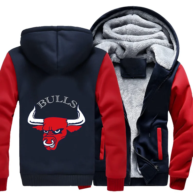 Chicago Bulls, Basketball Fleece Jacket