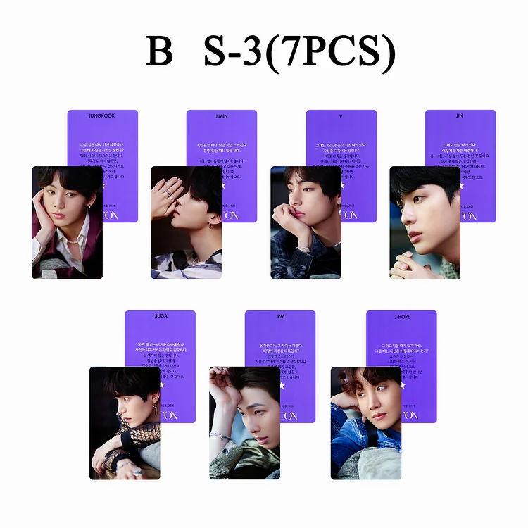 BTS X DICON Card Set