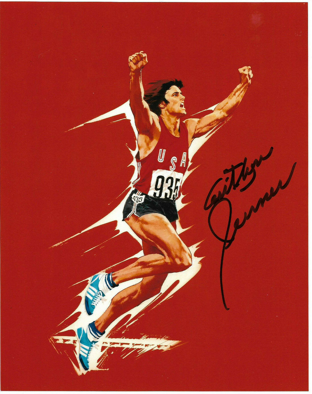 Bruce Jenner Authentic Signed 8x10 Photo Poster painting Autographed, Olympics, Caitlyn