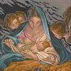 Angel'S Birth-14CT Stamped Cross Stitch 38*38cm/14.96*14.96in tapestrymarket