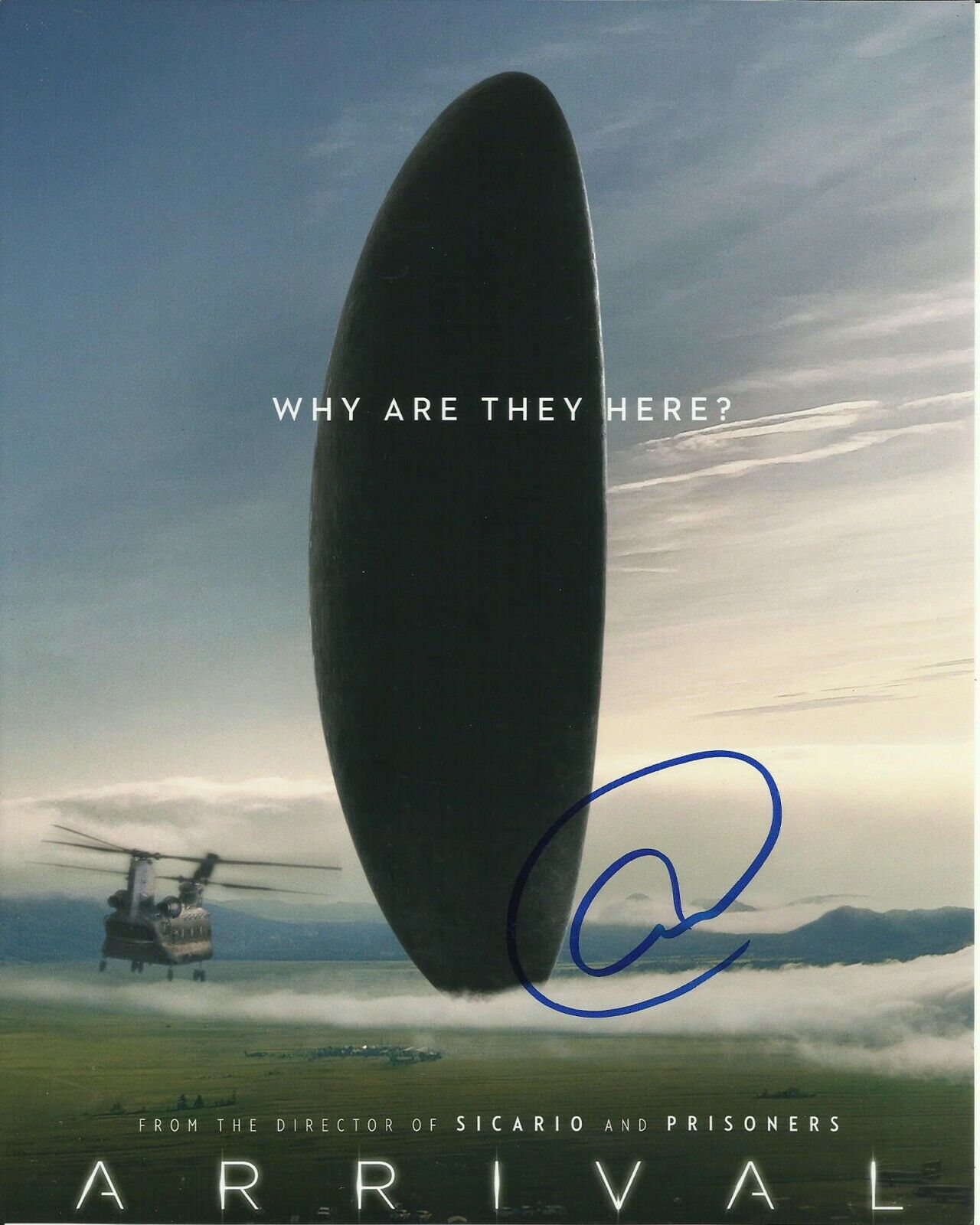 AMY ADAMS SIGNED ARRIVAL Photo Poster painting UACC REG 242 FILM AUTOGRAPHS