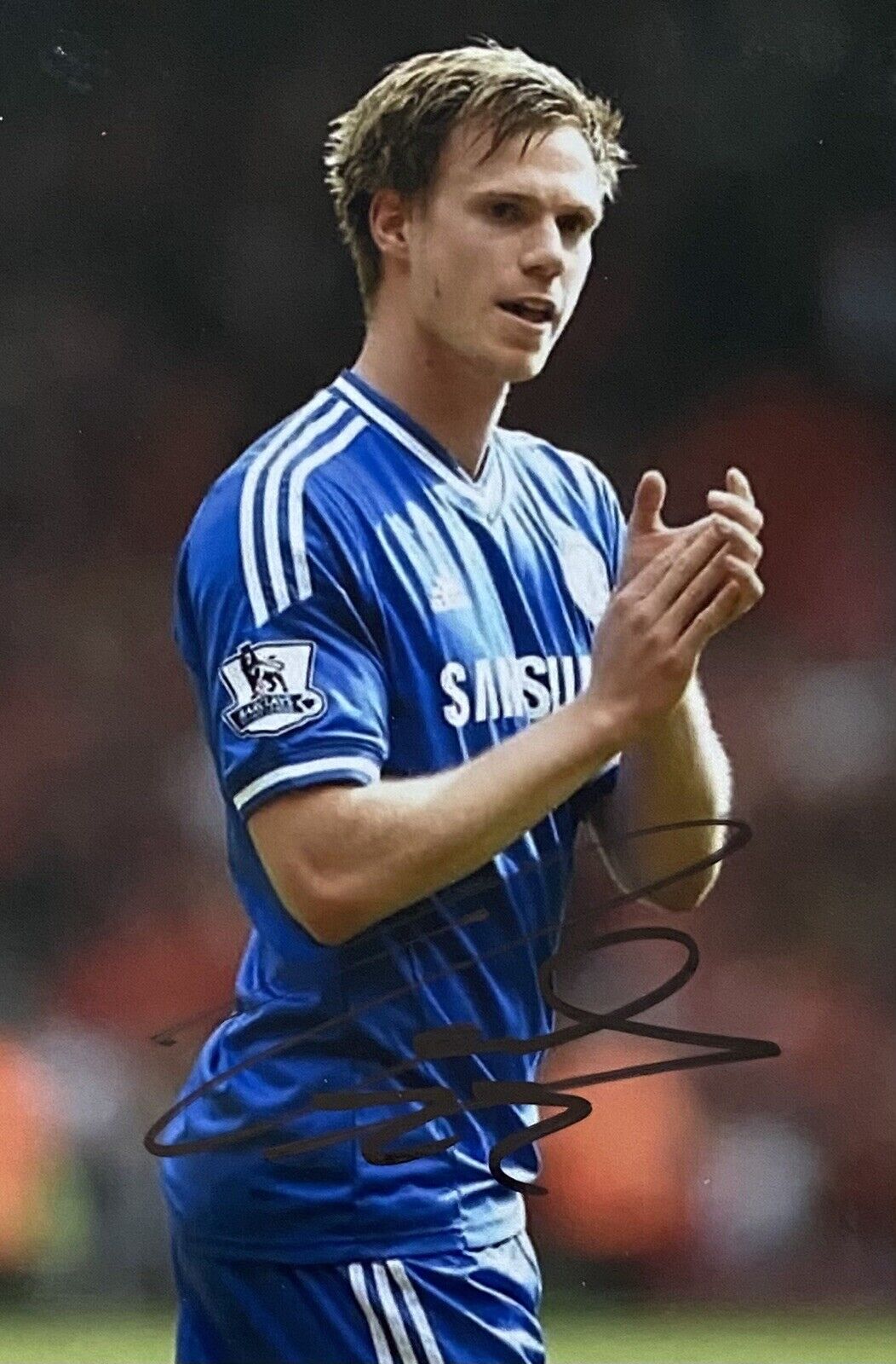 Thomas Kalas Genuine Hand Signed Chelsea 6X4 Photo Poster painting