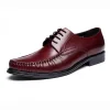 Mens Genuine Leather Brown Shoes