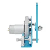DIY Design DC 12V 24V Linear Actuator Reciprocating Motor Swing Angle 20-120 Degrees Adjustable Swinging Gates Adjustable Speed 20RPM to 200RPM 