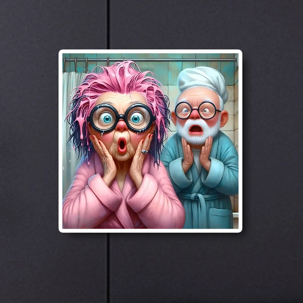 Diamond Painting - Full Round Drill - Grandma(Canvas|40*40cm)