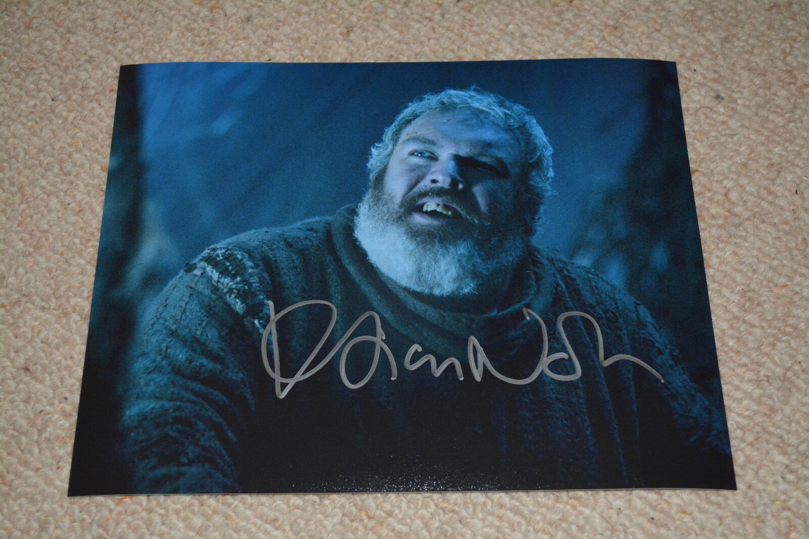 KRISTIAN NAIRN signed autograph In Person 8x10 20x25 cm GAME OF THRONES HODOR