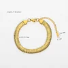 Chic Golden Pearls Stainless Steel Bracelet 