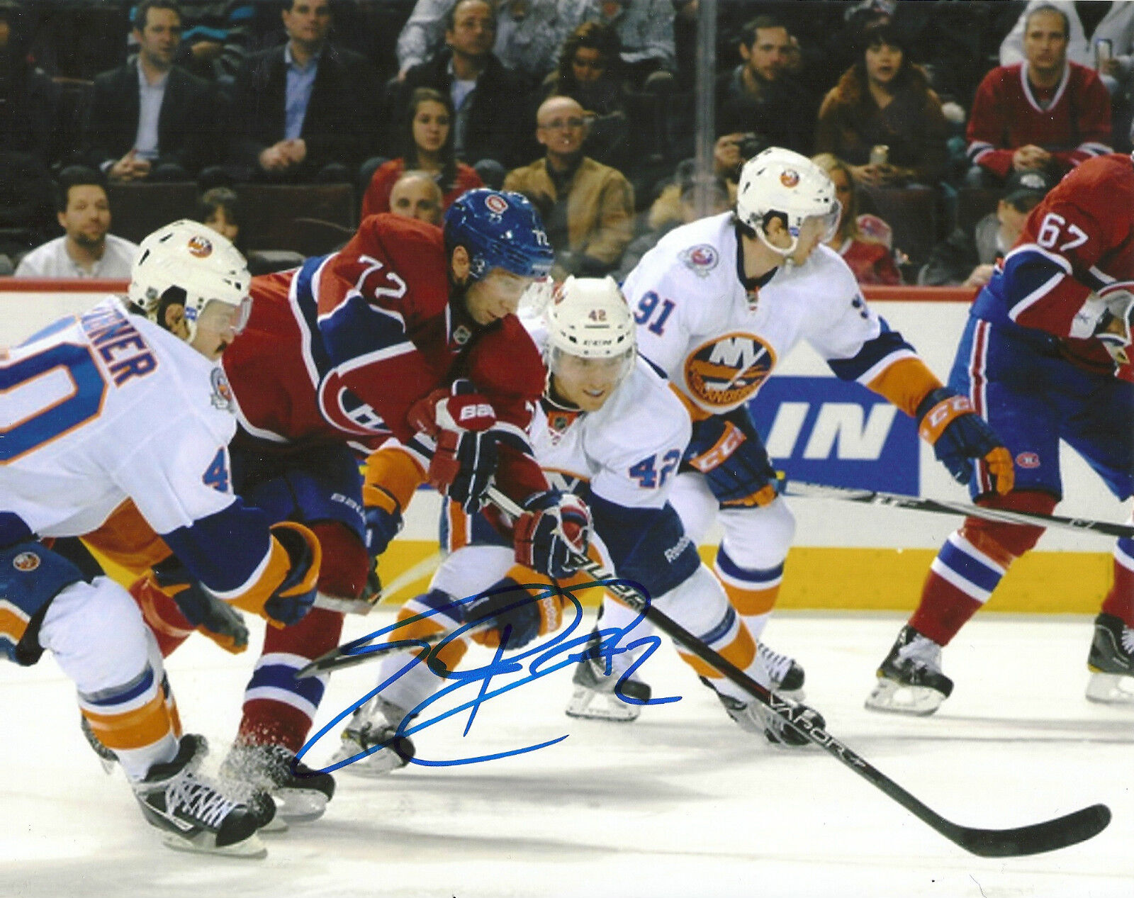 ERIK COLE MONTREAL CANADIANS SIGNED 8X10 Photo Poster painting 1