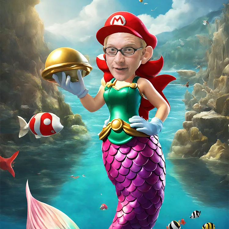 Mermaid Mario