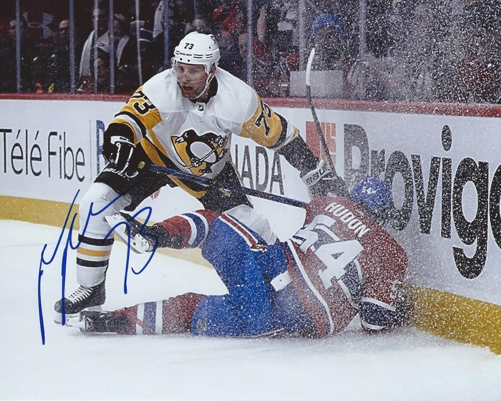 Jack Johnson Signed 8x10 Photo Poster painting Pittsburgh Penguins Autographed COA