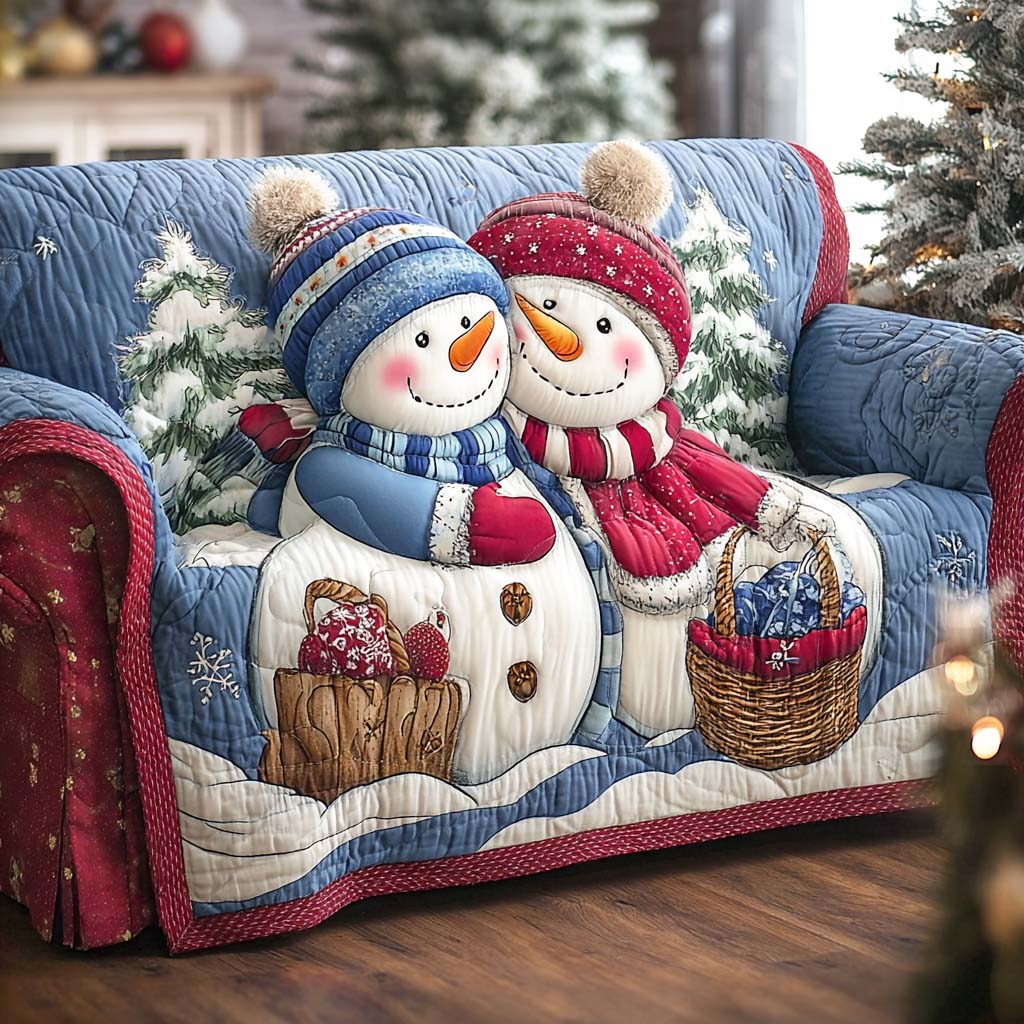 Christmas Quilted Sofa Cover NCU0VT325 everthome