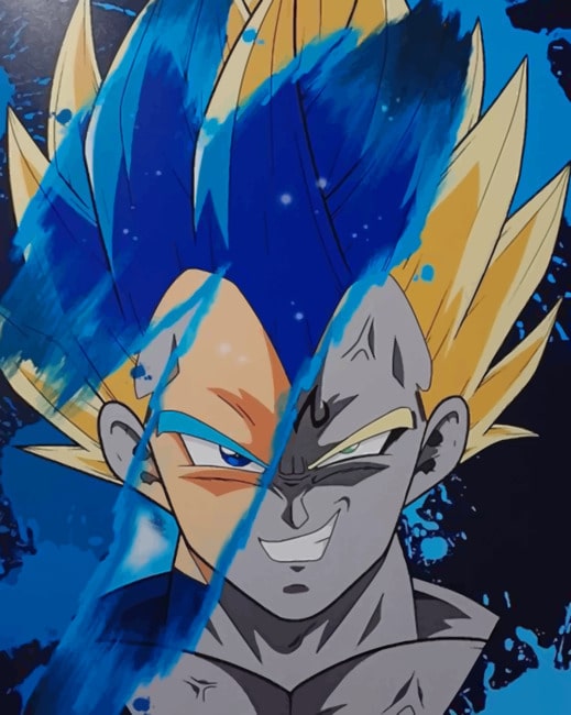 

Vegeta Prince Of All Saiyans – Paint By Numbers - 40*50CM, 501 Original