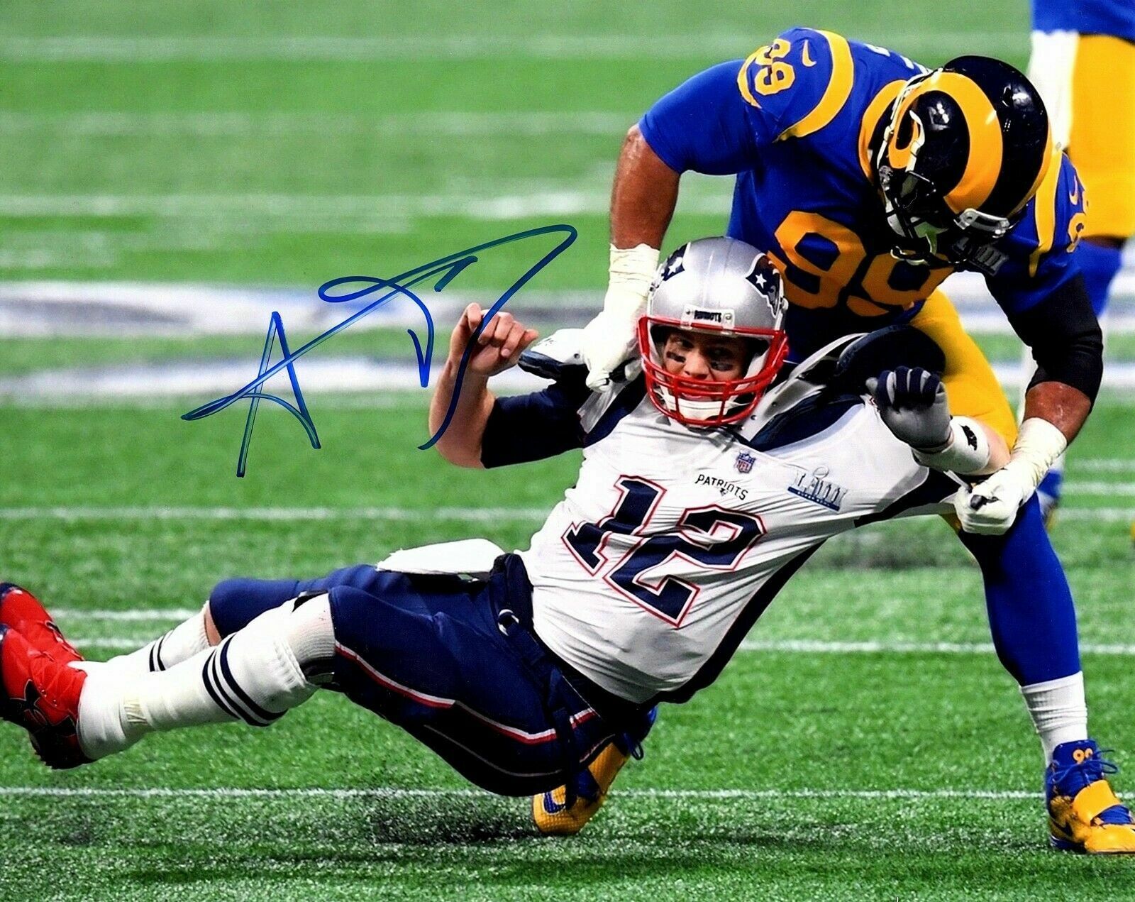 Aaron Donald Autographed Signed 8x10 Photo Poster painting ( Rams ) REPRINT