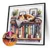 Diamond Painting-DIY Full Round Drill Cat (40*40CM)