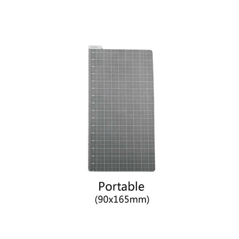 Weeks Travelers Notebook A5 A6 Writing Mat Pad PVC Grid Sewing Cutting Mats Ruler Board Drawing Clipboard Measuring Supplies