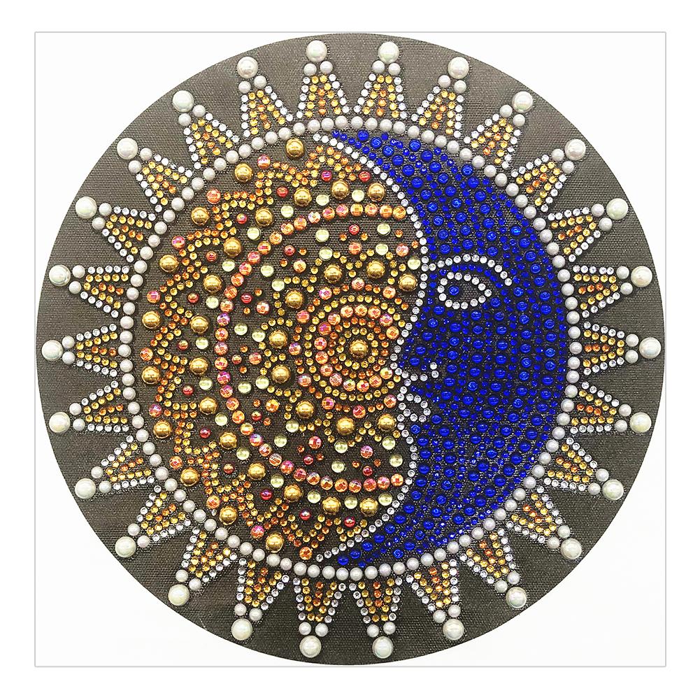

Moon Face - Special Shaped Diamond Painting - 30*30CM, 501 Original