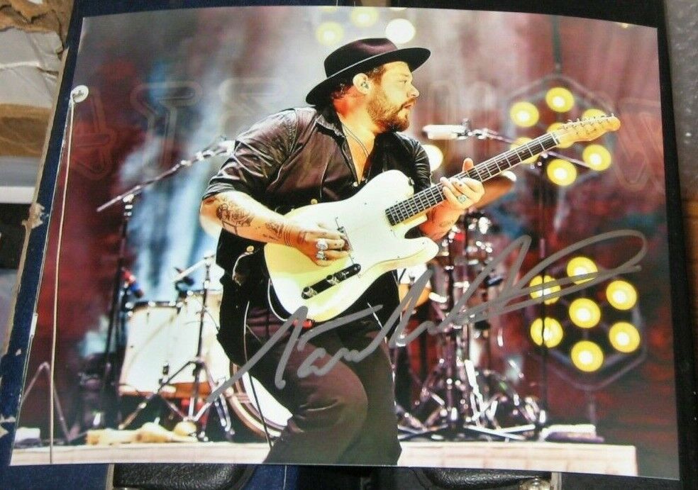 Nathaniel Rateliff Folk Rythm & Blues Singer SIGNED AUTOGRAPHED 8x10 Photo Poster painting COA