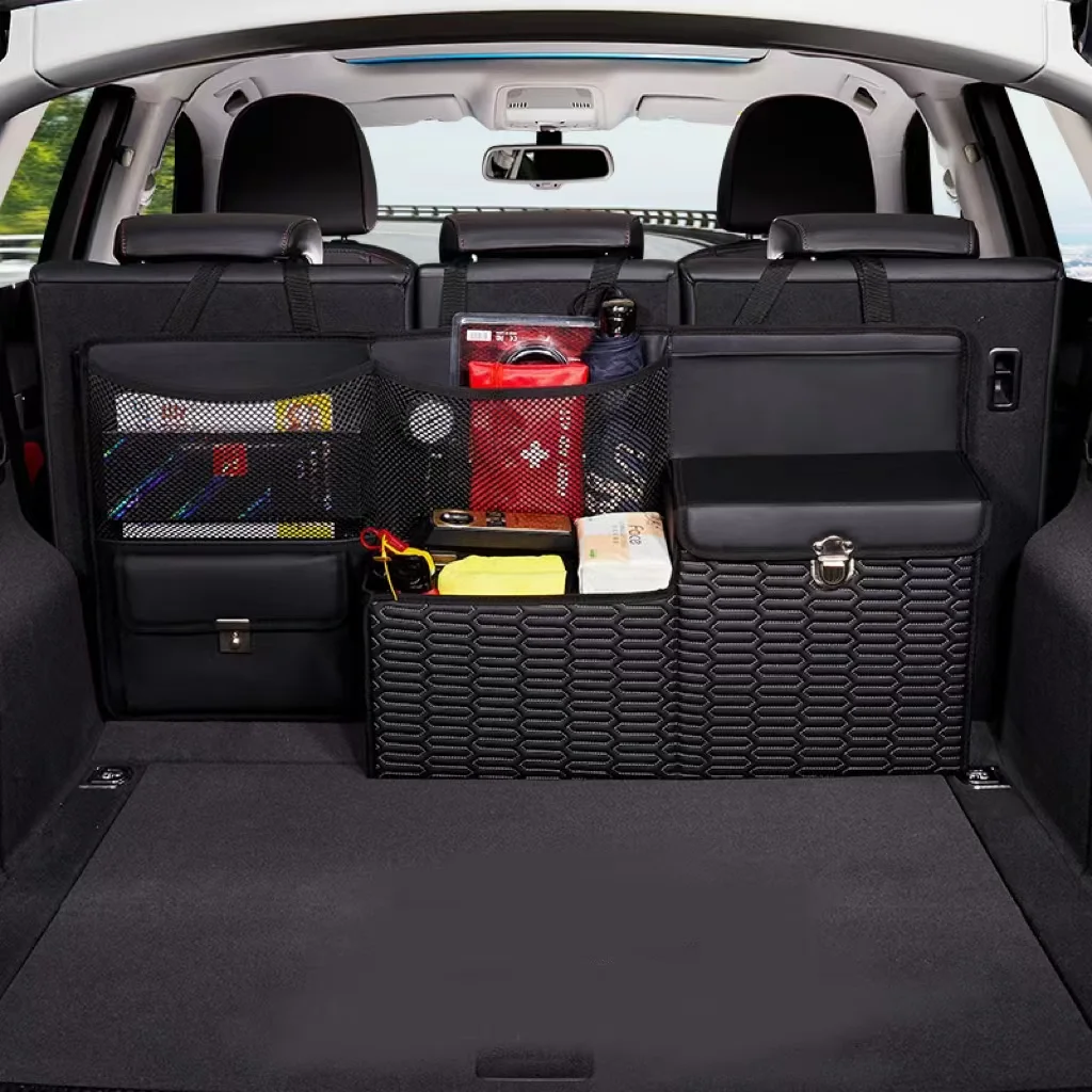 Automobile Trunk Storage Bag Hanging Net