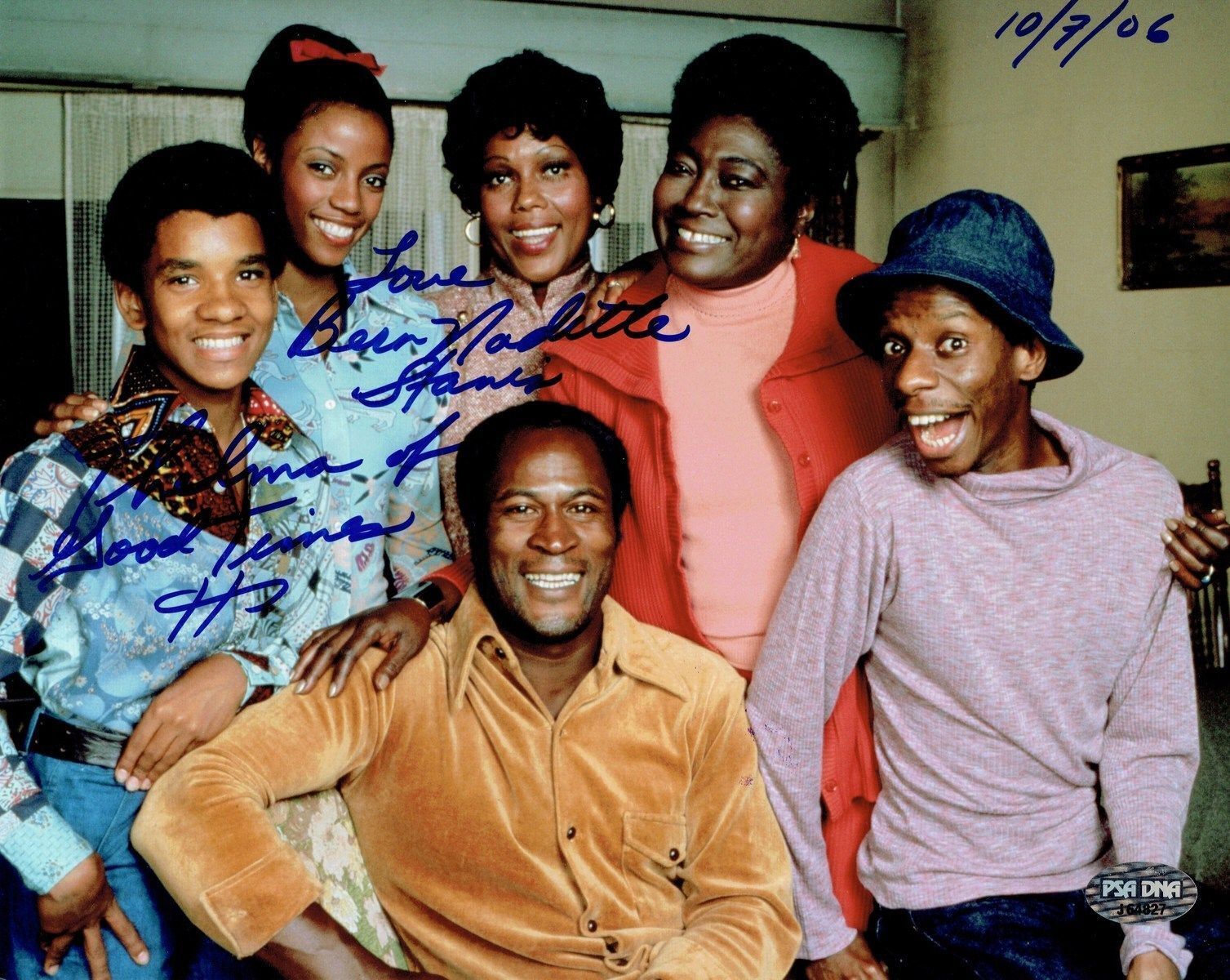 Bern Nadette Stanis Signed Good Times Autographed 8x10 Photo Poster painting PSA/DNA #J64827