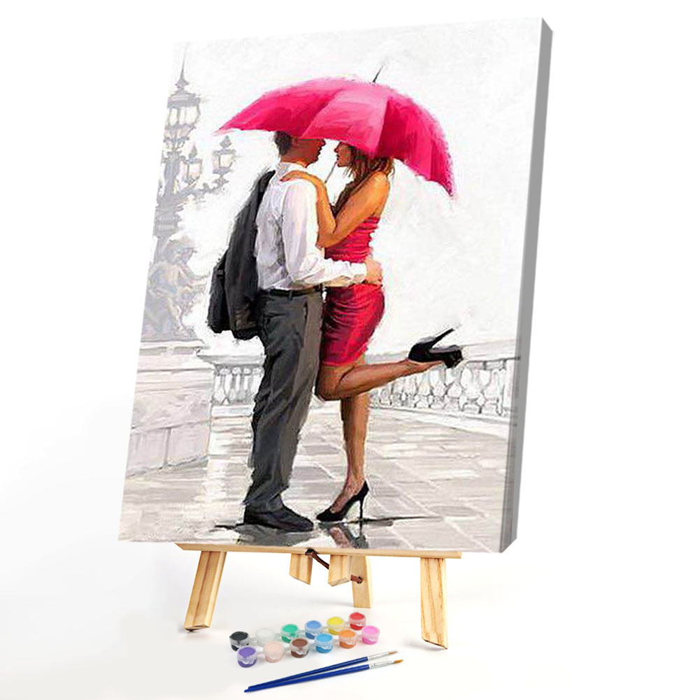 

40*50CM - Paint By Numbers - The Lovers, 501 Original