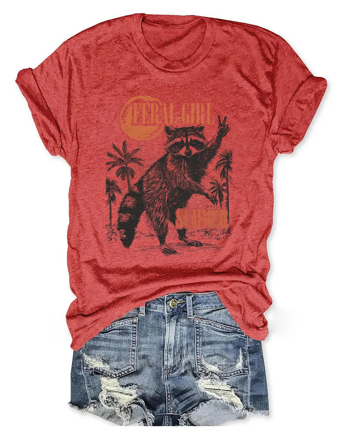 Feral Girl Summer T-shirt