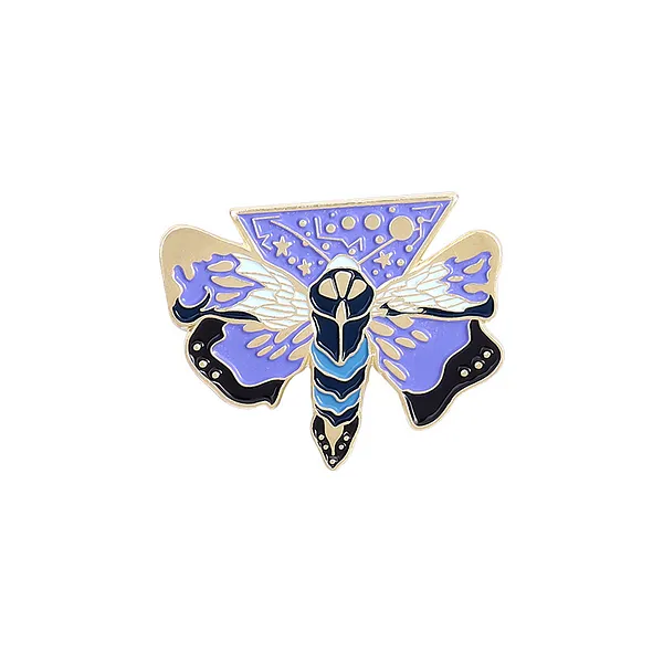 Foto del pin Mariposa de ensueño azul