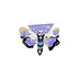 Mariposa de ensueño azul
