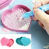 Diamond Painting Tray Plastic Heart-shaped Bead Storage Box